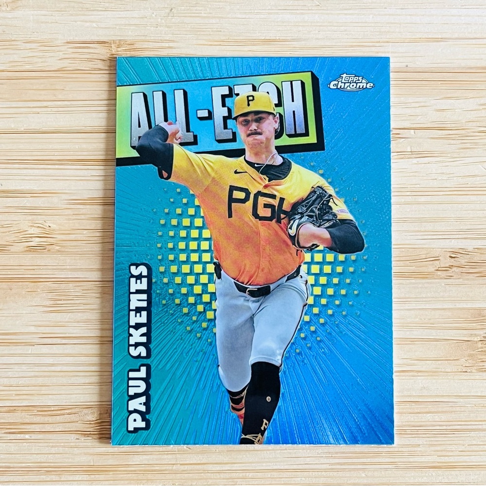 PAUL SKENES 2025 Topps Chrome All-Etch Refractor